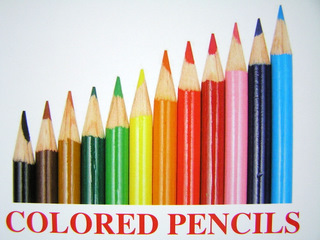 colored pencils